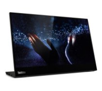 Lenovo M14t LED display 35,6 cm (14") 1920 x 1080 pikseļi Full HD Skārienjūtīgais ekrāns Melns