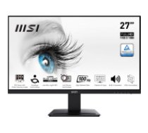 MSI Pro MP273A monitori 68,6 cm (27") 1920 x 1080 pikseļi Full HD LED Melns