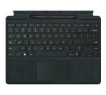 Microsoft Bluetooth Tastatūra ar Planšetes Balstu Microsoft Surface Pro Signature Melns Vācu QWERTZ