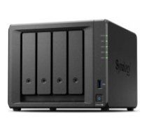 Synology NAS Tīkla Suzrage Synology DS923+ Dual Core Melns