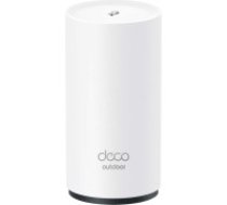 Tp-Link Deco X50-Outdoor Divkāršā frekvenču josla (2.4 GHz / 5 GHz) Wi-Fi 6 (802.11ax) Balts 1 Iekšējs