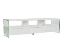 Dkd Home Decor TV mēbeles DKD Home Decor Balts Stikls MDF (160 x 45 x 40 cm)