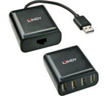 Lindy 42679 interfeisa centrmezgls USB 2.0 Melns