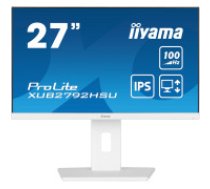 Iiyama ProLite XUB2792HSU-W6 LED display 68,6 cm (27") 1920 x 1080 pikseļi Full HD Balts
