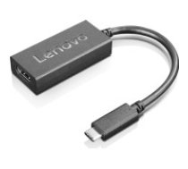 Lenovo USB-C to HDMI 2.0b USB grafiskais adapteris Melns