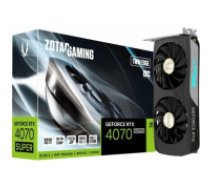 Zotac Grafikas Karte Zotac Gaming GeForce RTX 4070 SUPER Twin Edge OC GEFORCE RTX 4070 12 GB GDDR6