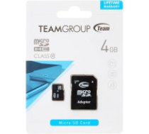 Team Group 4 GB C10 Micro-SD Flash Memory Card