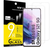 NEW'C rÅ«dÄ«ta stikla ekrÄna aizsargs Samsung Galaxy S21 5G 2Â pack