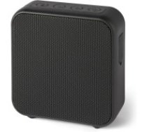Amazon Basics bezvadu Bluetooth skaļrunis, IPX5 ūdensizturīgs, 6 stundu atskaņošanas laiks, kompakts izmērs mājām un lietošanai ārpus telpām, melns