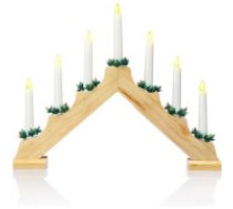 COM-FOUR® koka sveču piramīda