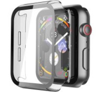 2 caurspīdīgu polikarbonāta maciņu iepakojums, kas saderīgs ar Apple Watch Series 6 SE, Series 5, Series 4 (44 mm)