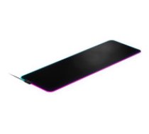 SteelSeries QcK Prism Fabric spēļu peles paliktnis, 900x300x2 mm, melns