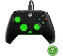Turtle Beach Rematch Core, spēļu kontrolieris ar vadu Xbox Series X vai S, Xbox One un Windows datoram, melns un zaļš