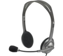 Logitech H111 3.5mm Analogue Stereo Headset with Boom Microphone