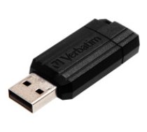 Verbatim 8 GB PinStripe USB Flash Drive - Black