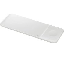 Samsung Wireless Charger Trio Pad 3-in-1 (with Travel charger and USB cable) White