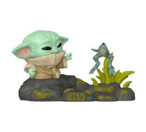 Funko Pop! Deluxe Star Wars - The Mandalorian Grogu with Frog #721