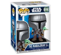 Funko Pop! Star Wars Mandalorian & Grogu - The Mandalorian with Grogu #818