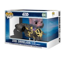 Funko Pop! Deluxe Star Wars Mandalorian & Grogu Zeb Orrelios in the Razor Crest #838
