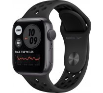 Apple Smartwatch Apple Watch Series 6 Nike GPS 40mm Gray Alu Black Sport Czarny (M00X3FD/A) / M00X3FD/A