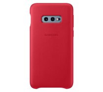 Samsung Galaxy S10e - Leather Cover - Red