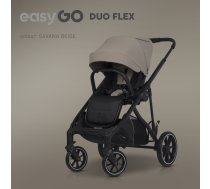 EasyGo Duoflex Savana Beige Pastaigu rati W/EA/DUOFLEX/SB 5908214730537