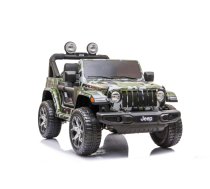 Divvietīgs bērnu elektromobilis Jeep Wrangler Rubicon DK-JWR555 Camo 5905323210868