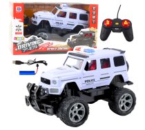 RC Police Off-Road Vehicle White 1:12 5905991068495