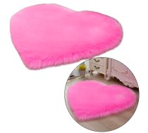 Plush Anti-slip Carpet Heart Pink 40x50 5905991062578