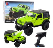 Remote Controlled Off-Road Vehicle RC Jeep Wrangler Rock Crawler Green 1:14 5905991079866