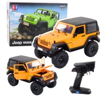 RC Jeep Wrangler Rock Crawler Orange 1:14 Remote Controlled Off-Road Vehicle 5905991079873