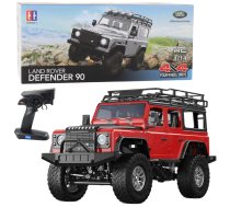 Remote Controlled Off-Road Vehicle RC Land Rover Defender 90 Red 1:14 5905991079880