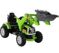 Bērnu elektriskais traktors ar kausu Green 5908275995791