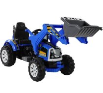 Bērnu elektriskais traktors ar kausu Blue 5908275995814