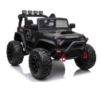 Divvietīgs bērnu elektromobilis Jeep JC666 Black Painted 5908275994480