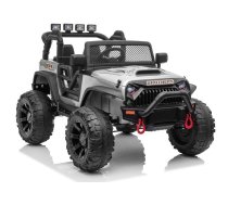 Divvietīgs bērnu elektromobilis Jeep JC666 Silver Painted 5908275994503