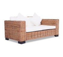 Divvietīgs Dīvāns, Dabīgs Rotangpalmas Pinums Vidaxl 8718475558910