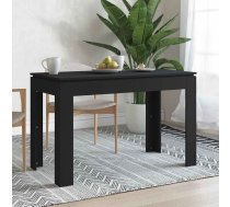 Virtuves Galds, Melns, 120X60X76 Cm, Inženierijas Koks Vidaxl 8719883786889