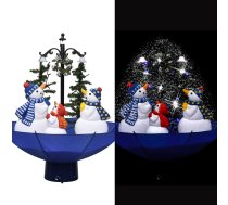 Mākslīgā Ziemassvētku Egle Ar Pamatni, Zila, 75 Cm, Pvc Vidaxl 8719883994871