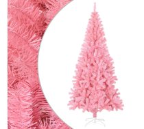 Mākslīgā Ziemassvētku Egle Ar Statīvu, Rozā, 210 Cm, Pvc Vidaxl 8720286014745