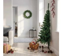 Mākslīgā Ziemassvētku Egle Ar Statīvu, Pusapaļa, 150 Cm, Pvc Vidaxl 8720286015063