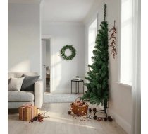 Mākslīgā Ziemassvētku Egle Ar Statīvu, Pusapaļa, 210 Cm, Pvc Vidaxl 8720286015087