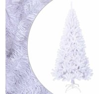 Mākslīgā Ziemassvētku Egle, Biezi Zari, Balta, 210 Cm, Pvc Vidaxl 8720286015155
