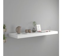 Sienas Plaukts, Balts, 80X23,5X3,8 Cm, Mdf Vidaxl 8720286074459