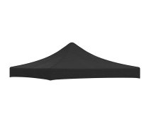 Dārza Nojumes Jumts, 3X3 M, Melns, 270 G/M² Vidaxl 8720286189627