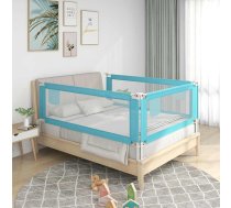 Bērnu Gultas Aizsargbarjera, Zila, 120X25 Cm, Audums Vidaxl 8720286345351