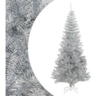 Mākslīgā Ziemassvētku Egle Ar Statīvu, 240 Cm, Sudrabaina, Pet Vidaxl 8720286362976
