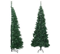 Mākslīgā Ziemassvētku Egle, Stūra, Zaļa, 180 Cm, Pvc Vidaxl 8720286364444