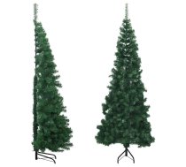 Mākslīgā Ziemassvētku Egle, Stūra, Zaļa, 210 Cm, Pvc Vidaxl 8720286364451