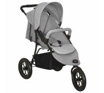 Sporta Ratiņi Gaiši Pelēki, Tērauds Vidaxl 8720286432662
